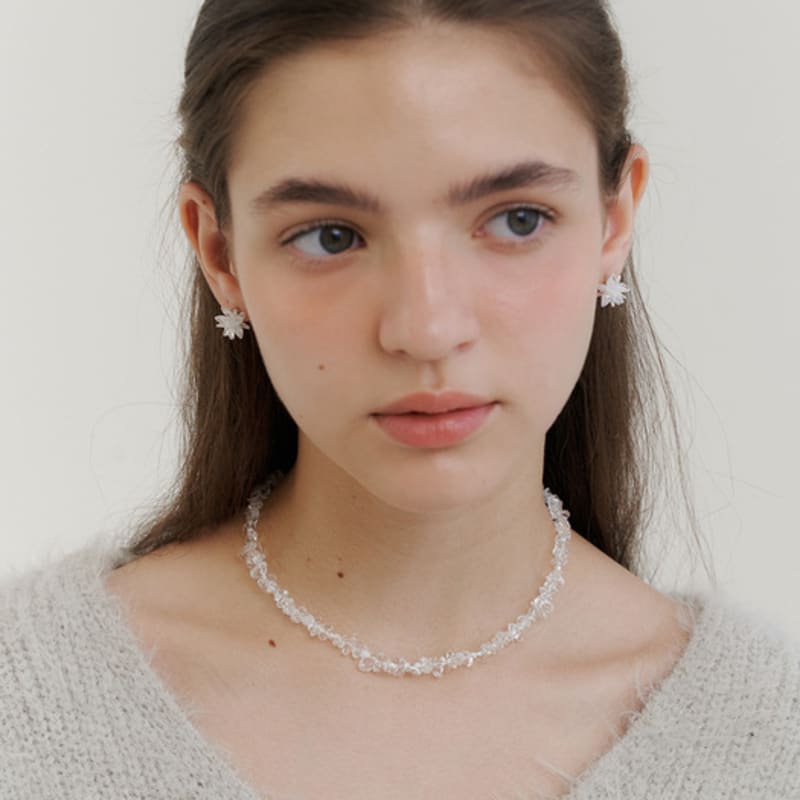 GETMEBLING klar crystal necklace