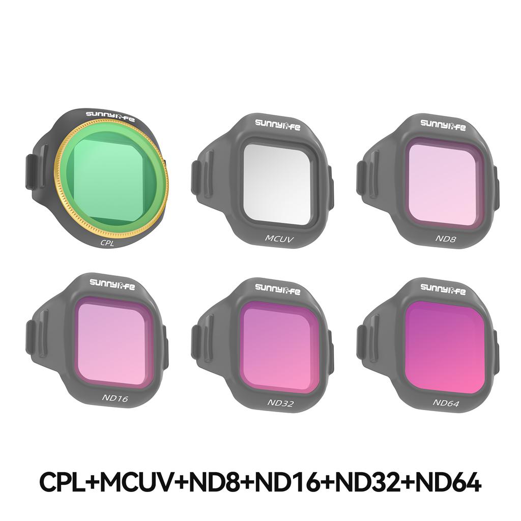 Camera Lens Filter For DJI Mini 1 Pro ND Lens Filters Optical Glass Lens Filter Kit MCUV NDPL CPL For DJI Mini 1 Pro Accessories