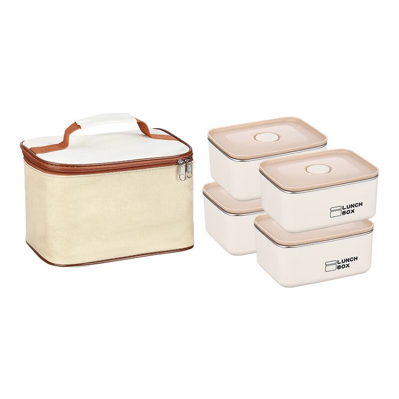 Ru Han 316 Stainless Steel Microwave Safe Student Lunch Box