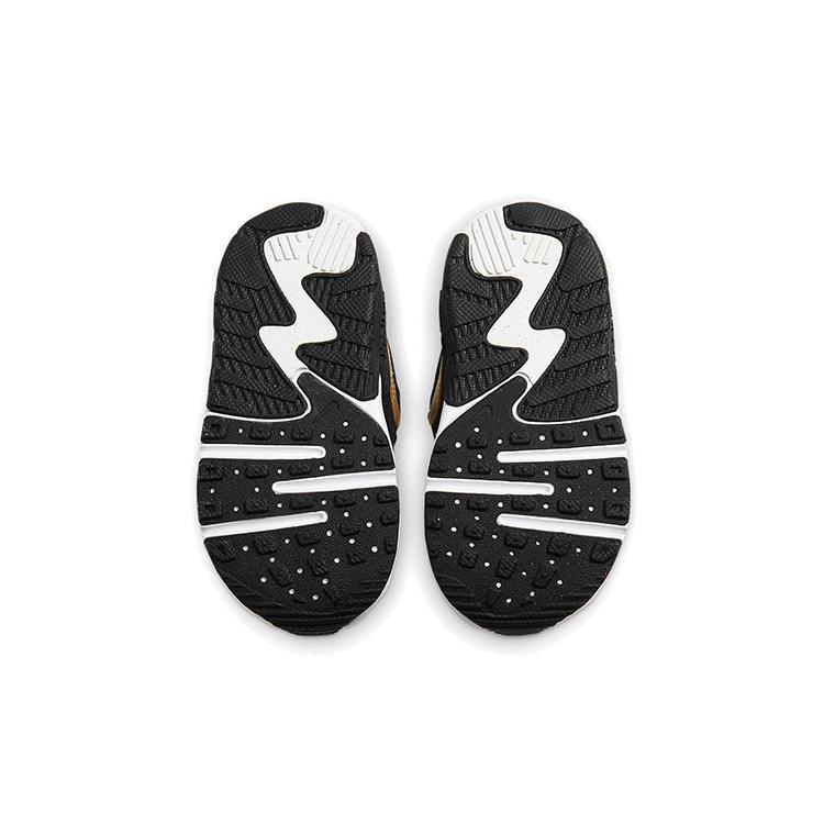 Nike Air Max Excee Abrasion Resistant Mid top Toddler Shoes Black Gold Infant And Toddler CD6893-006