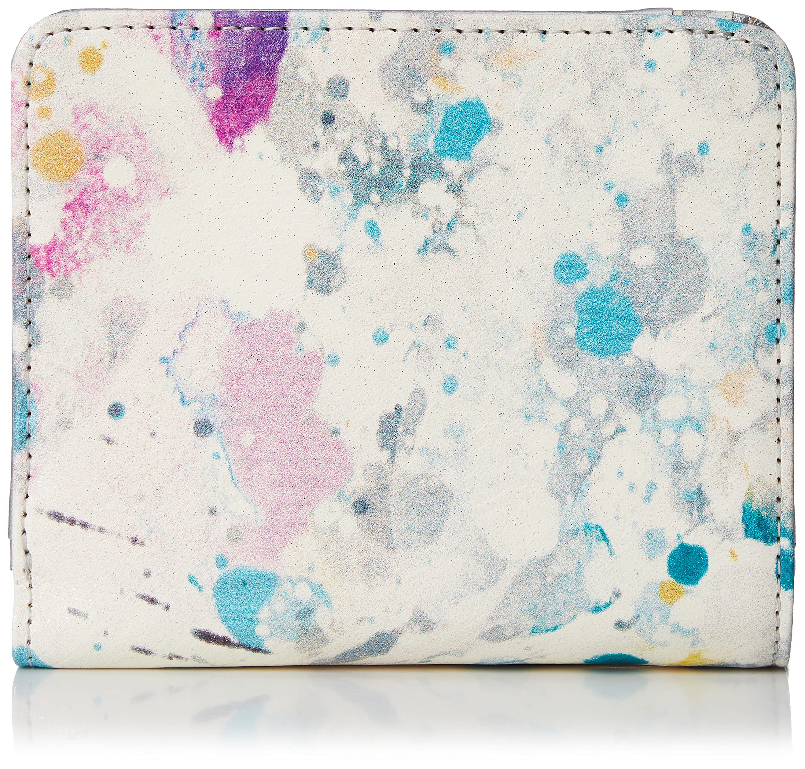 [Ieyes] Складной большой кошелек на молнии, Синий для кого-то, Женский, Сине-серый, F