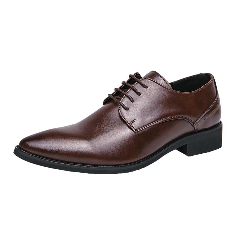 Men's Dress Shoes Party Formal Oxford Leather Shoes Men Classic Casual Business Leather Shoes Man Wedding Social Leather Shoes