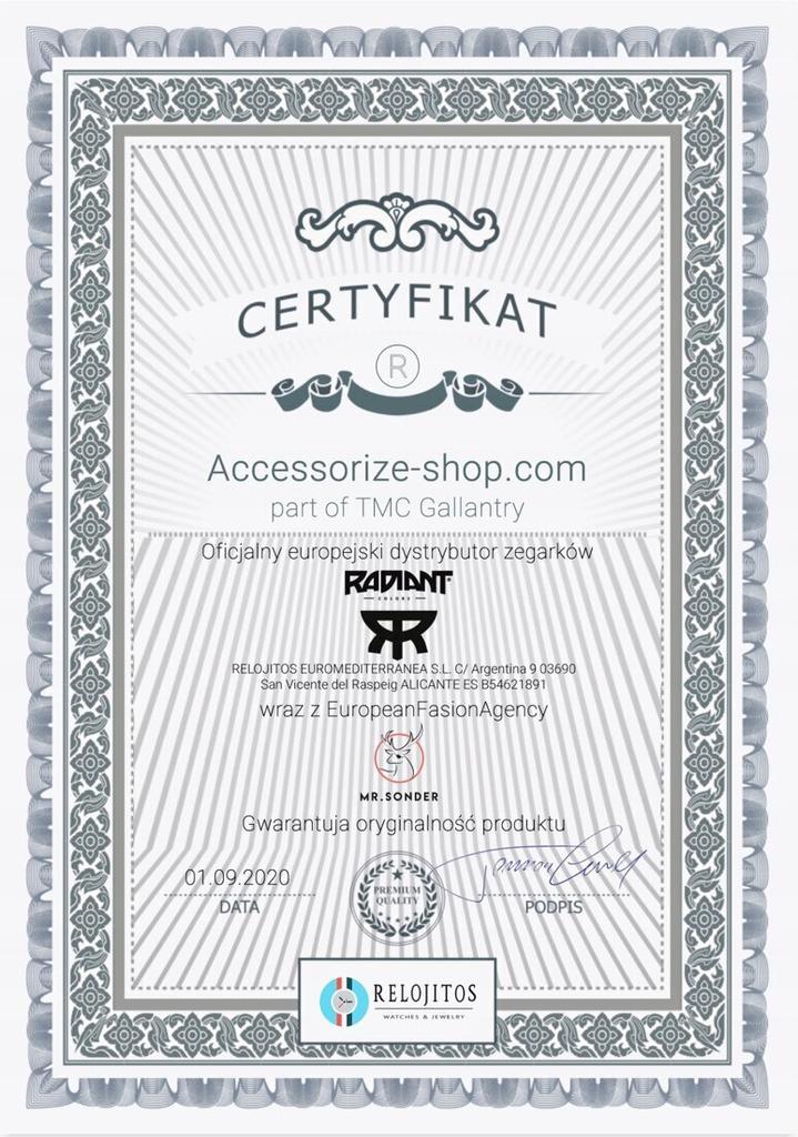 Zegarek RADIANT RA593203. Kwarcowy, Kolor Biały. Kobieta.