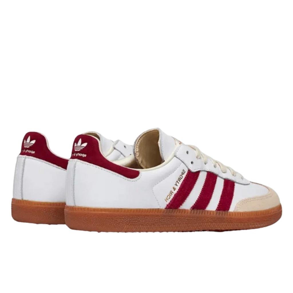 Adidas Samba OG Sporty & Rich White Core Burgundy