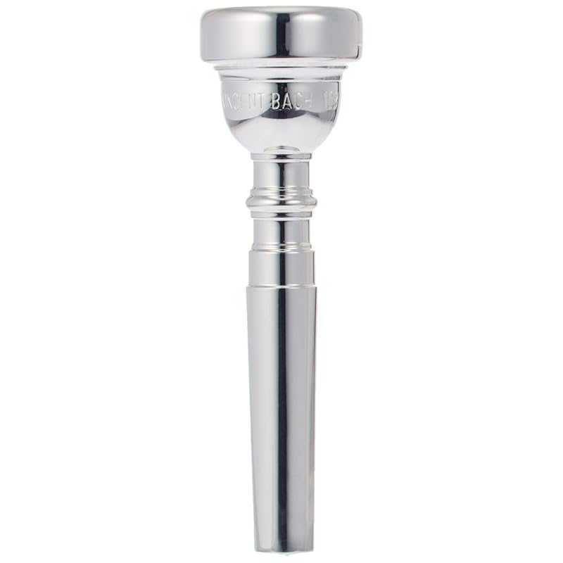 Back Trumpet Mouthpiece 12B Silver Plated Finish