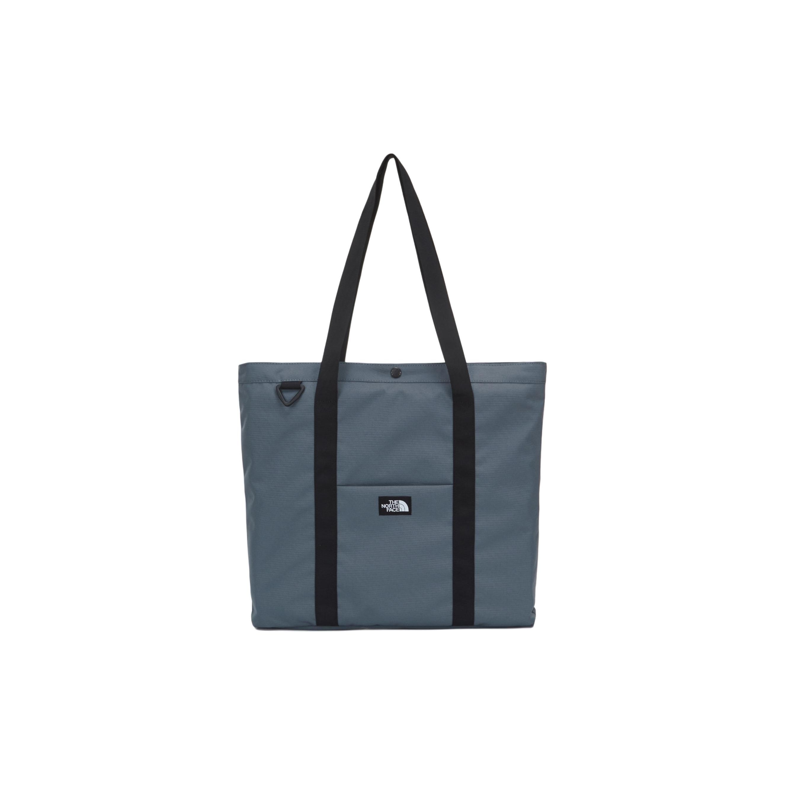 The North Face Logo Minimalist Recycled Polyester Tote Bag Unisex Tote Bags Slate-Grey NN2PN55L Dark Slate