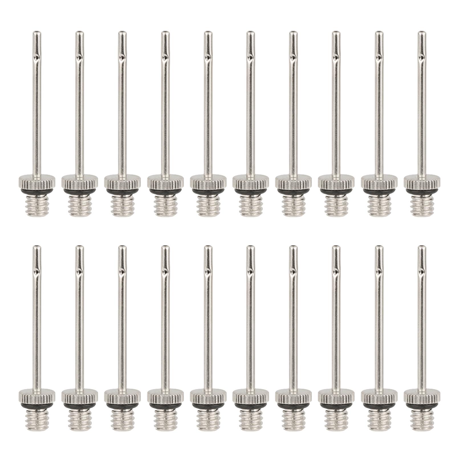 

20 шт. надувные иглы сменные нержавеющие иглы для накачивания для баскетбольных, футбольных, волейбольных мячей, иглы для воздушного насоса B