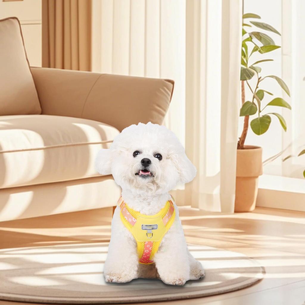 Pet Harness Chest Harness Dog Walking Breathable Escape-Proof Vest Collar Adjustable For Large Breed Disabled Pet Recovery