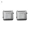 1 Pair Shirt Cufflinks High Durability Polish Surface Copper Men Business Shirt Cufflink Garment Decor Birthday Gift