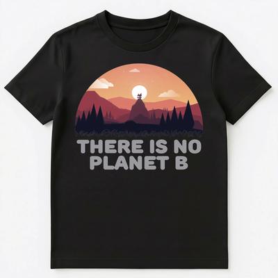 Es gibt keinen Planeten B Rette die Umwelt Rette die Erde Unisex T-Shirt