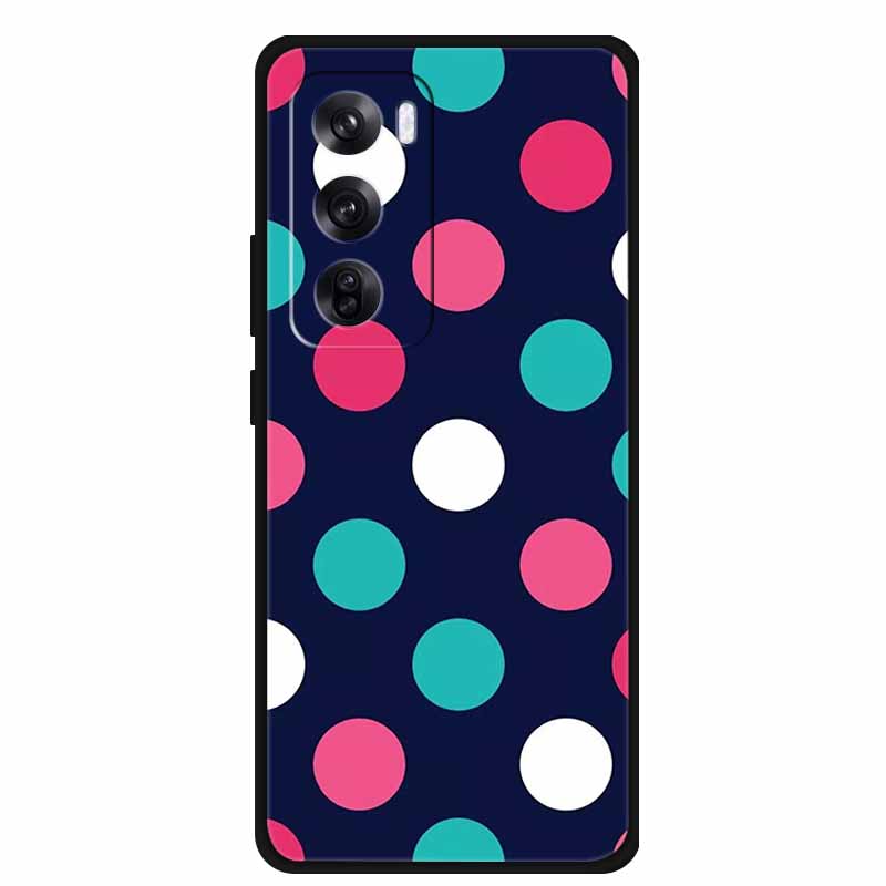 Funda For OPPO Reno 12 / Reno12 Pro Global Case Fashion Printed Soft Silicone Back Cover For Reno12 Pro Cat Phone Case Reno12 5G