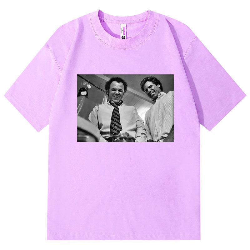 Maglietta Stampata Divertente Film Step Brothers Unisex Moda Unisex Vintage Manica Corta T-shirt Estiva Casual Larga 100% Cotone Magliette