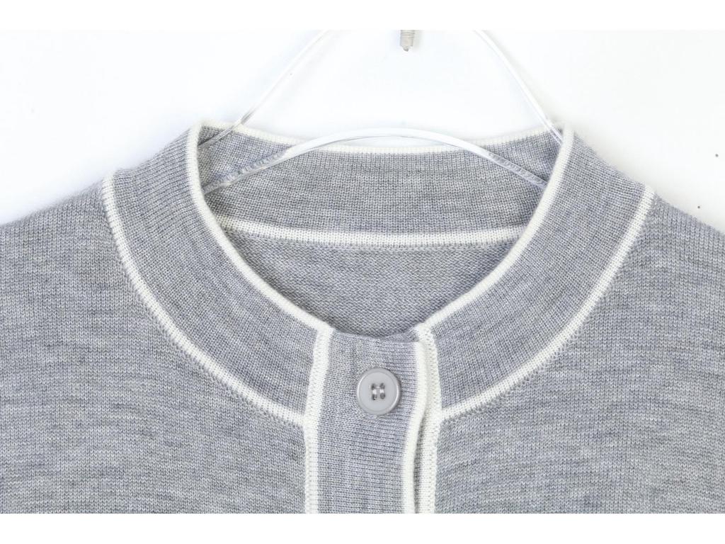 Zhuoya Women's French Style Color-Block Knit Cardigan Vest & Long Dress Set for Autumn/Winter