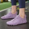 Indoor-Fitnessschuhe, Springseil-Schuhe, geräuschlose, weich besohlte Aerobic-Sportschuhe, rutschfeste Heim-Sport-Laufbandschuhe