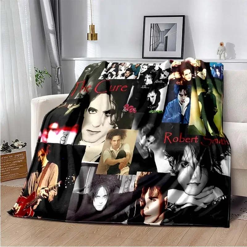 The Cure Sports Deka, Lehká Teplá Izolace Pohovka Postel Kancelář Auto Chrániče Kolen Deky, Decke, couverture, stragulum