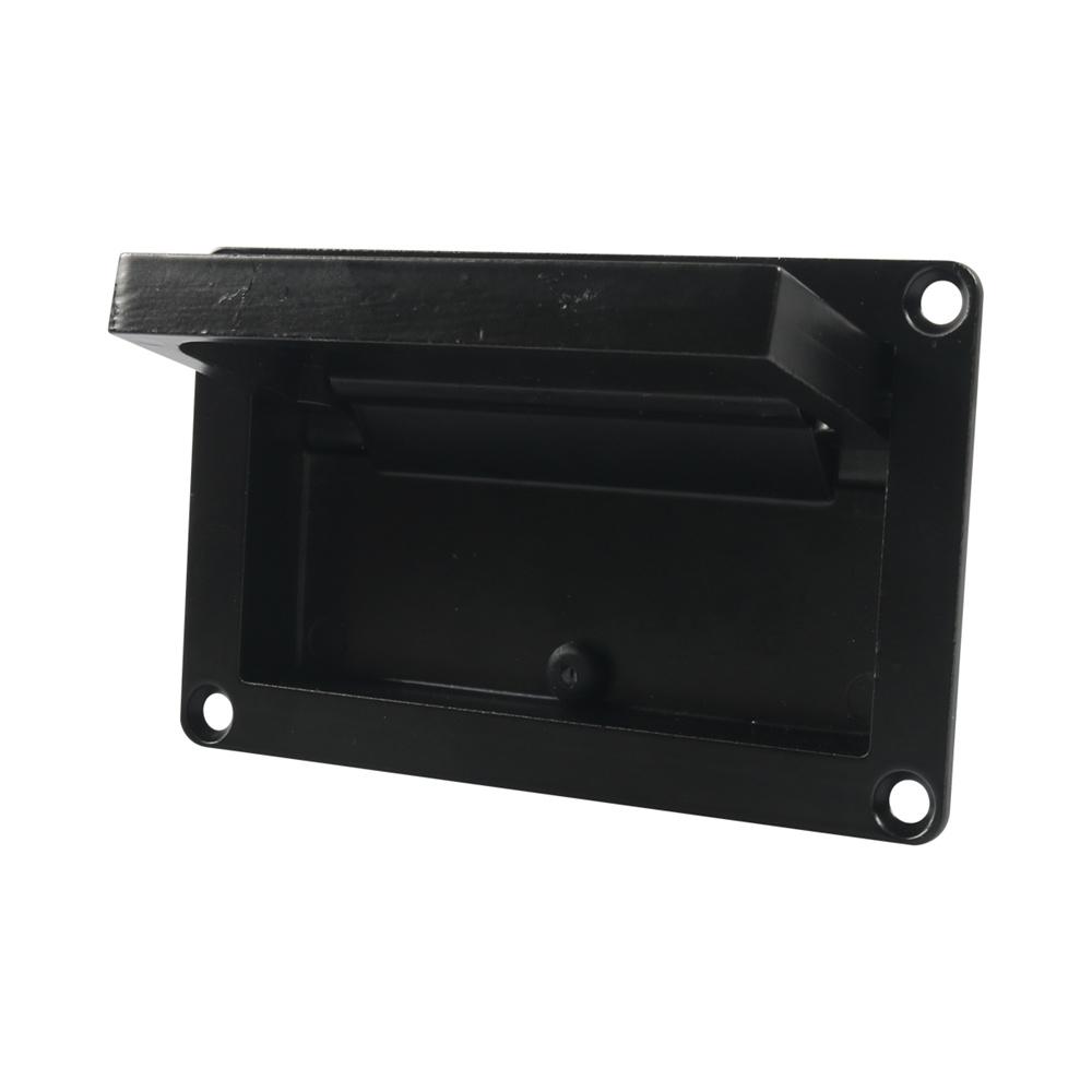 Recessed Pull Handles w/Mount Screws, Black, for Deck Hatches