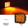 9 LED Hochhelligkeit Stroboskop Warn-Rücklicht DC 12-80V Universell für LKW Anhänger Gabelstapler Baumaschinen