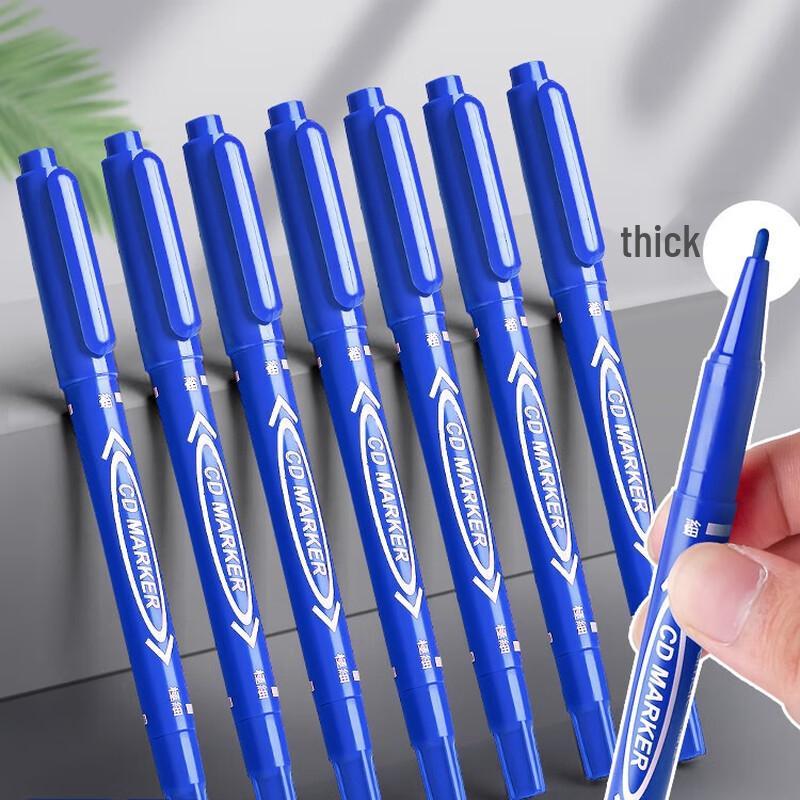 Dual-Tip Oil-Based Marker Pen