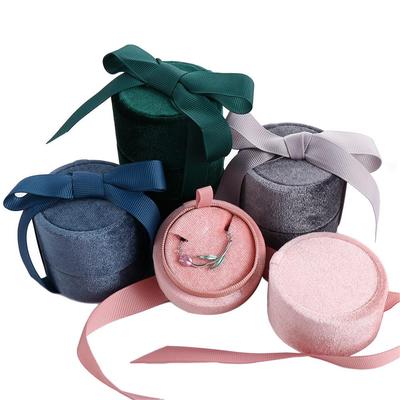 Ring Necklace Bowknot Wedding Fashion Accessories Jewelry Box Displays Box Jewelry Display