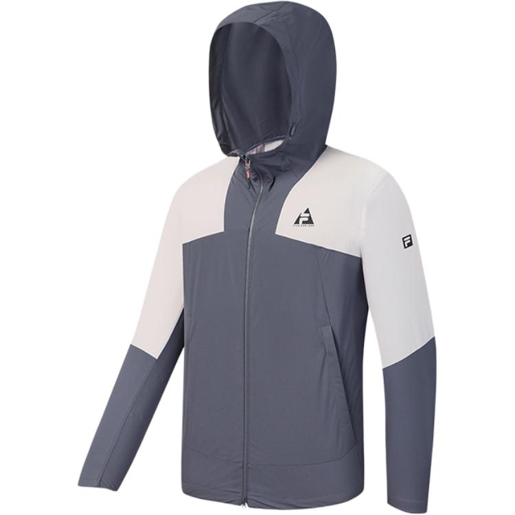 

FILA Explore Woven Outdoor Sports Windproof Lightweight Packable Long Sleeve Jacket Men jackets A11M627708F-DY 3XL