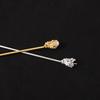 5cm Copper Hairpin Base U-Pin Material for DIY Hair Jewelry