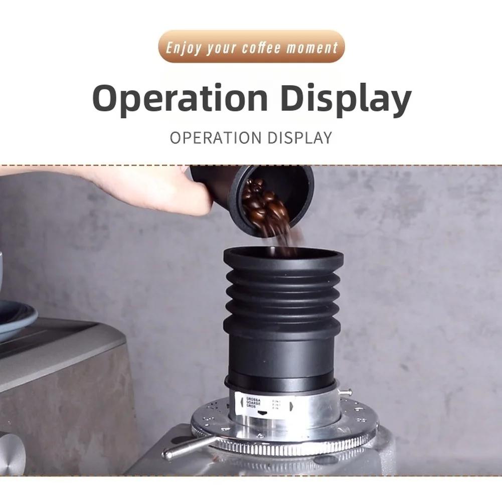 Bean Bin Grinder Bean FOR HOPPER 21.5*11.5*9.3cm For Coffee Grinders With Inner Diameters 52-70mm FOR EUREKA ATOM Coffee Grinder