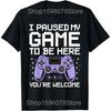 Funny Retro Cool Video Game Art Gamer Gaming Lover T Shirts Men Cotton Humor Streetwear Tee Short Sleeve Unisex Loose Clothing