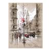 Abstract City Street Landscape Canvas Paintings Home Decor Street Scenery HD Prints Posters Pictures for Living Room Wall Art