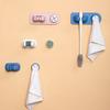 Wall Mounted Mops Hanging Pipe Hooks Multi-purpose Storage Rack Moisture-proof Holder Broom Clip Household Kitchen Washroom