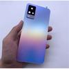 V 21 ház Vivo V21 4G 5G 6,44" akkumulátor fedél javítása Cserélje ki a hátsó ajtó telefon hátsó + logó kamera lencséje