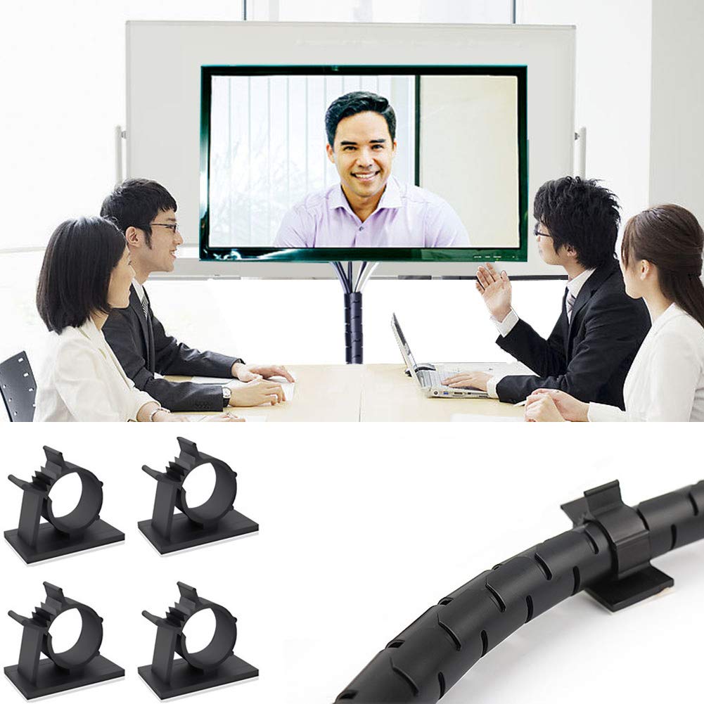 Podsumowanie kabli Ukryta osłona kabli Organizowanie rurek do przechowywania Spirala zapobiega gryzieniu przez psy i koty Organizuje nieuporządkowane kable i okablowanie