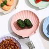 10PCS Nordic Style Snack Tray Microwave-safe Fruit Plate Creative Dinner Dish  Food Scrap