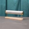 Fashion Bracelet Display Stand Single Layer Necklace Bangle Headband Watches Jewelry Storage Rack With Wooden Base Counter Props
