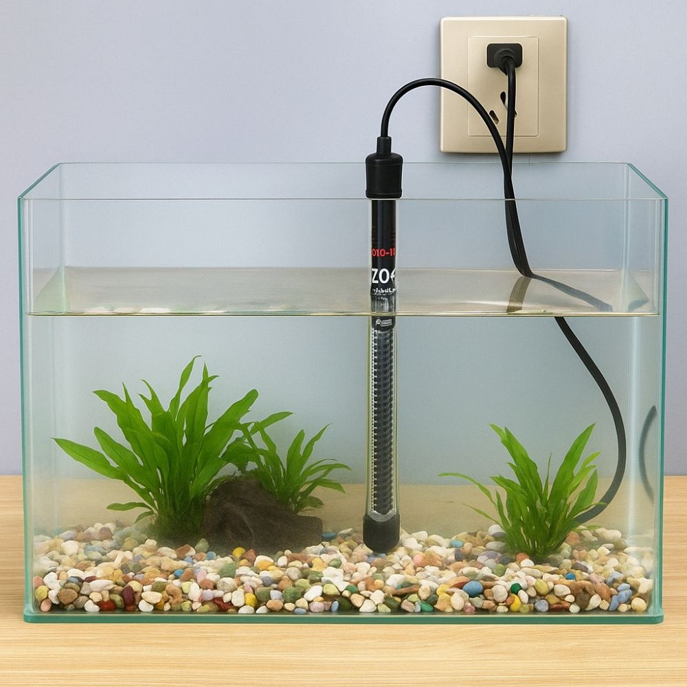 22-34°C Aquarium Heater Automatic Submersible Heater Temperature Heater  Fish Tank Accessory