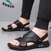 Men's sandals summer new breathable outer wear casual soft-soled beach sandals beach shoes men