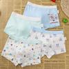 4 Pz/lotto Ragazzi Biancheria Intima di Cotone Bambini Boxer Bambino Bambini Mutandine Slip per Ragazzo Adolescente Mutande 2-12 Anni