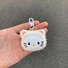 Cartoon Hello Kitty Plush Keychain Cute Cat Plush Doll Key Ring Child Stuffed Toy Couples Backpack Pendant Ornaments Gifts