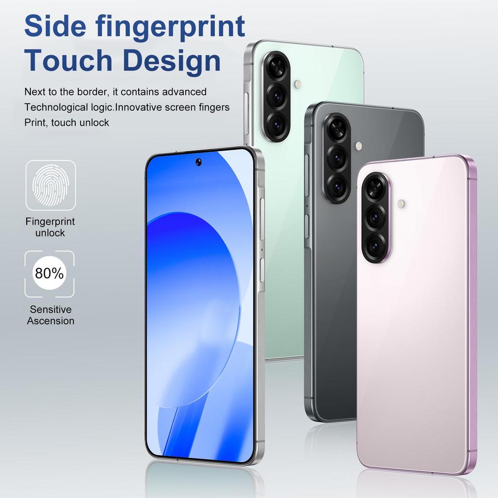 Introducing the A56 Android Smartphone: 7.3-inch Display, 16+1TB Storage, Perfect for Global Markets.