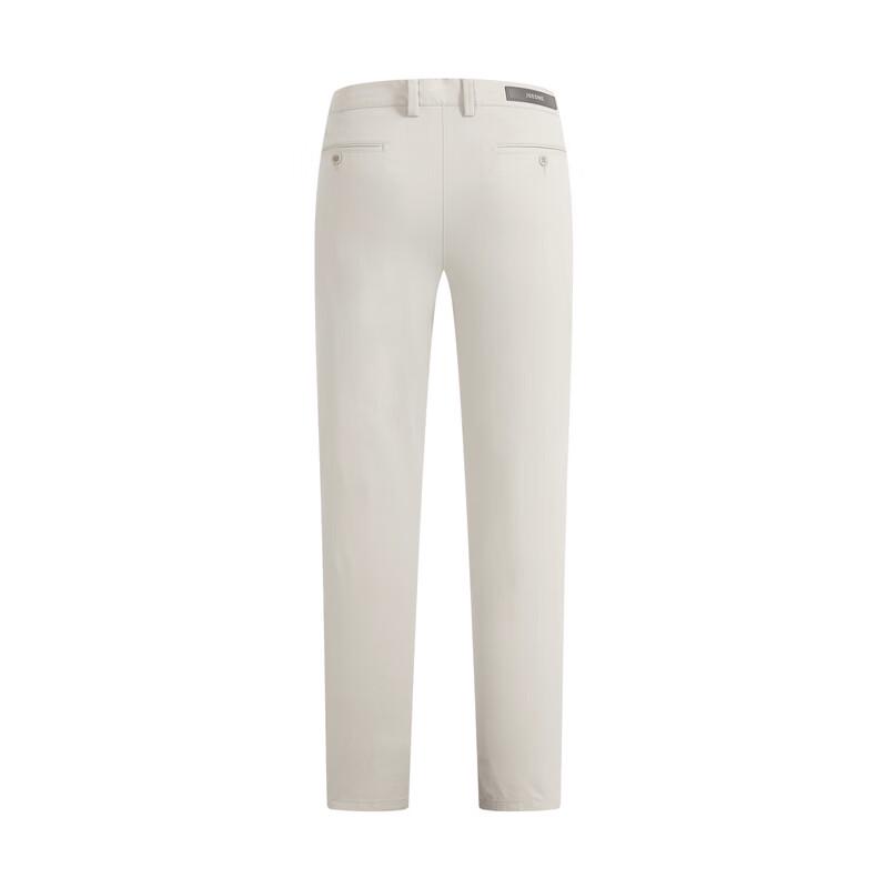 Jiumuwang Men's Wrinkle-Free Long-Staple Cotton Slim Fit Pants
