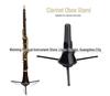Black Folding Clarinet Stand