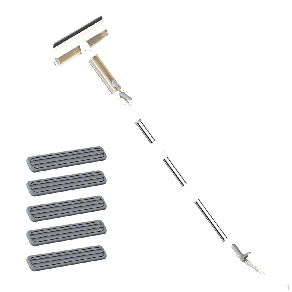 Glass Cleaning Tool with Non-Slip Grip for Mirrors and