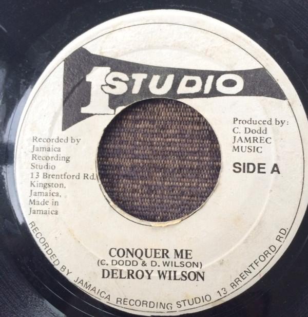 7inch Record DELROY WILSON - Conquer Me NONE Studio One Jamaica Reggae, Ska & Dub Used
