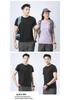 Ice Silk Unisex Short Sleeve Quick Dry T-Shirt - Breathable, Comfortable, Casual Round Neck, 2025 New Outdoor Fitness Wear