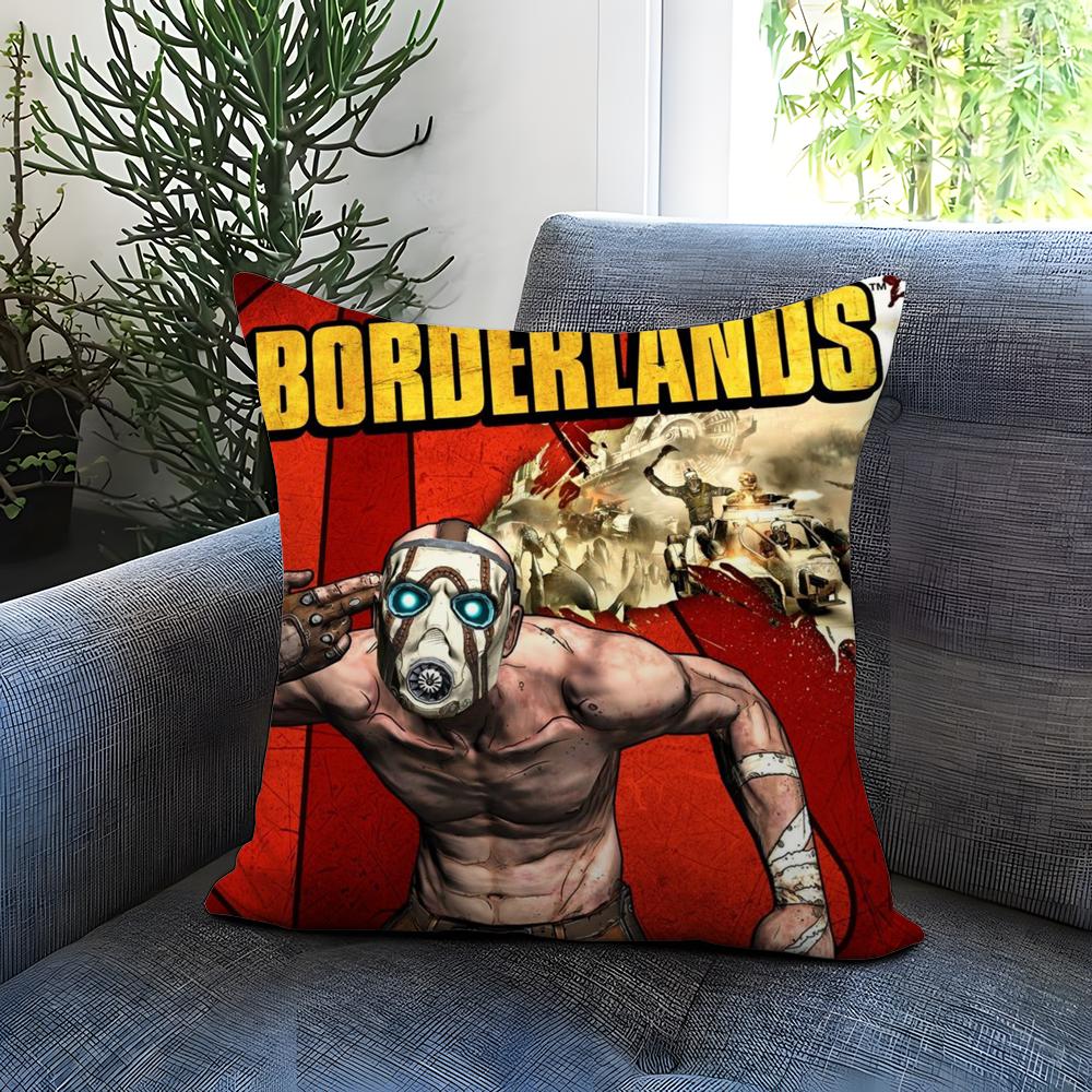 Game B-BorderlandsS Cushion Cover Comfortable Reversible Pillow Cover Ideal for Car Sofa Bedroom & Beyond