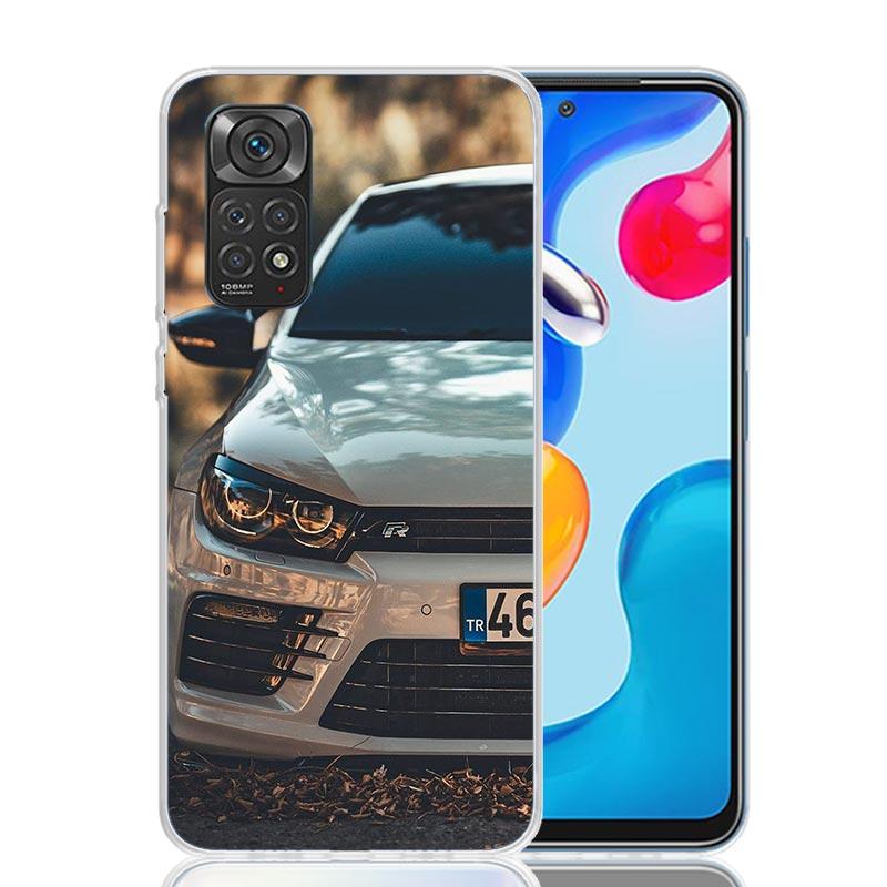 

Sport Car Golf R 7 Phone Case For Xiaomi Redmi Note 13 14 15 Pro Plus 12S 12 14S 11S 11E 10 10S 11 11T 5G 4G Cover Coque Redmi N Redmi Note 13 4G