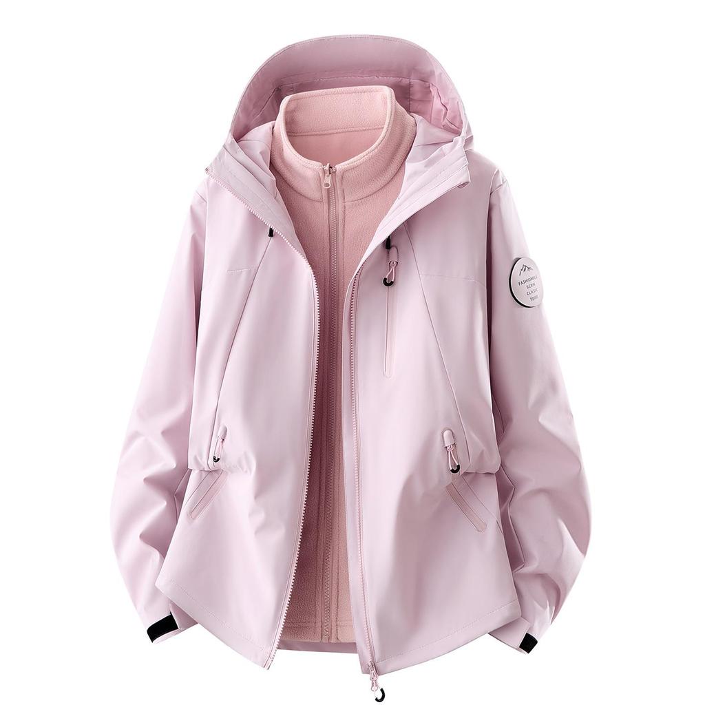 High-Quality Men's 3-in-1 Windproof Waterproof Warm Mountaineering Jacket