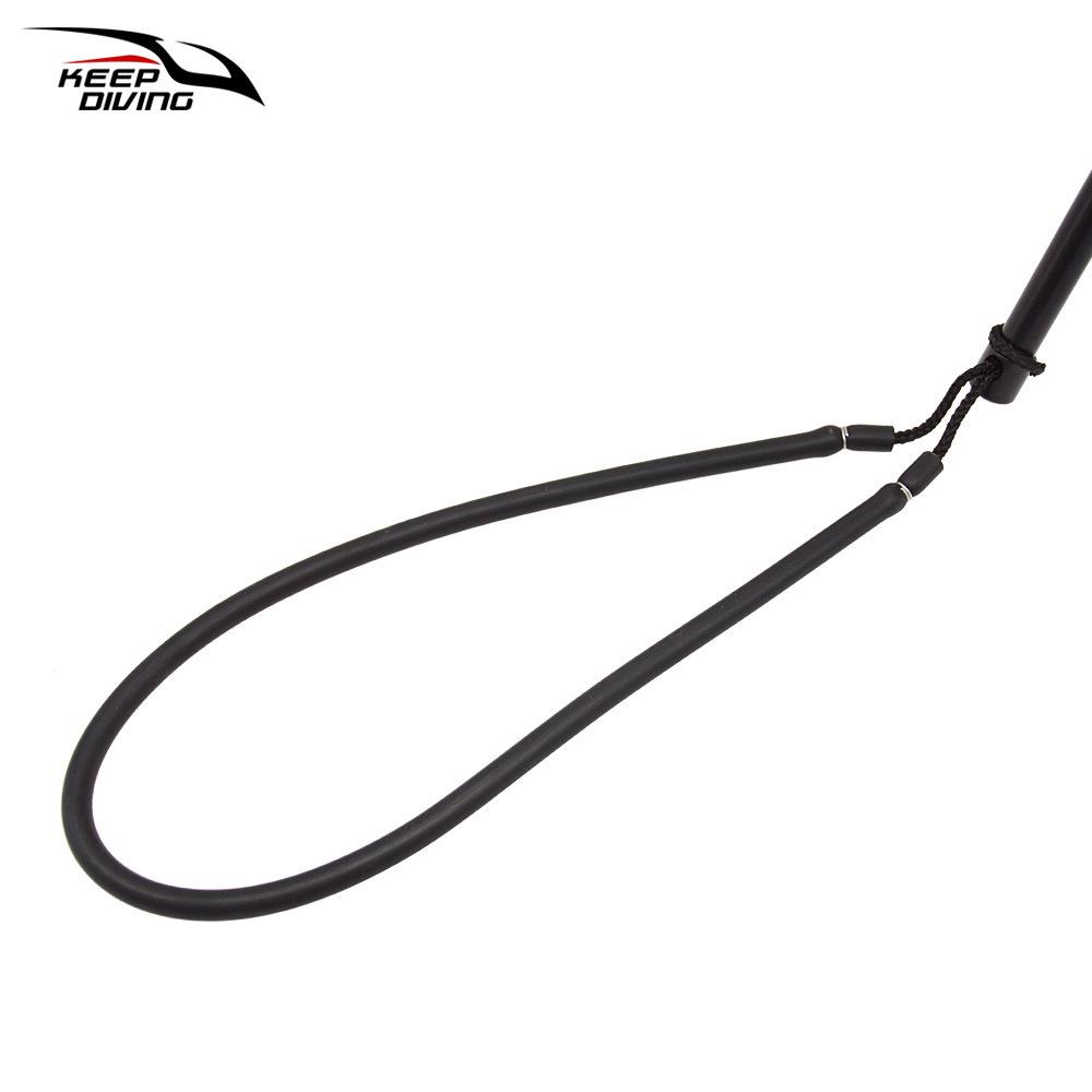 3-Section Aluminum Rod Spear: Portable Diving, Fishing & Hunting Gear with Single Barb for Underwater Use