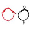 Couple Heart Shaped Pendant Bracelet Exquisite Elegant Magnet Bracelet Jewelry Gift