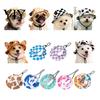 Pet Sun Hat Dog with Ear Holes, Wide Brim Protection Hat, Adjustable Drawstring Cap for Small And Medium Dogs Outdoor Walking Hiking Secure Fit