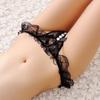 Femei Sexy Dantela G-String Talie joasa Crotch Deschis Perla Tanga Chiloți Slip Chiloți Erotici